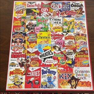 White Mountain Cereal Boxes Puzzle-1,000 pieces